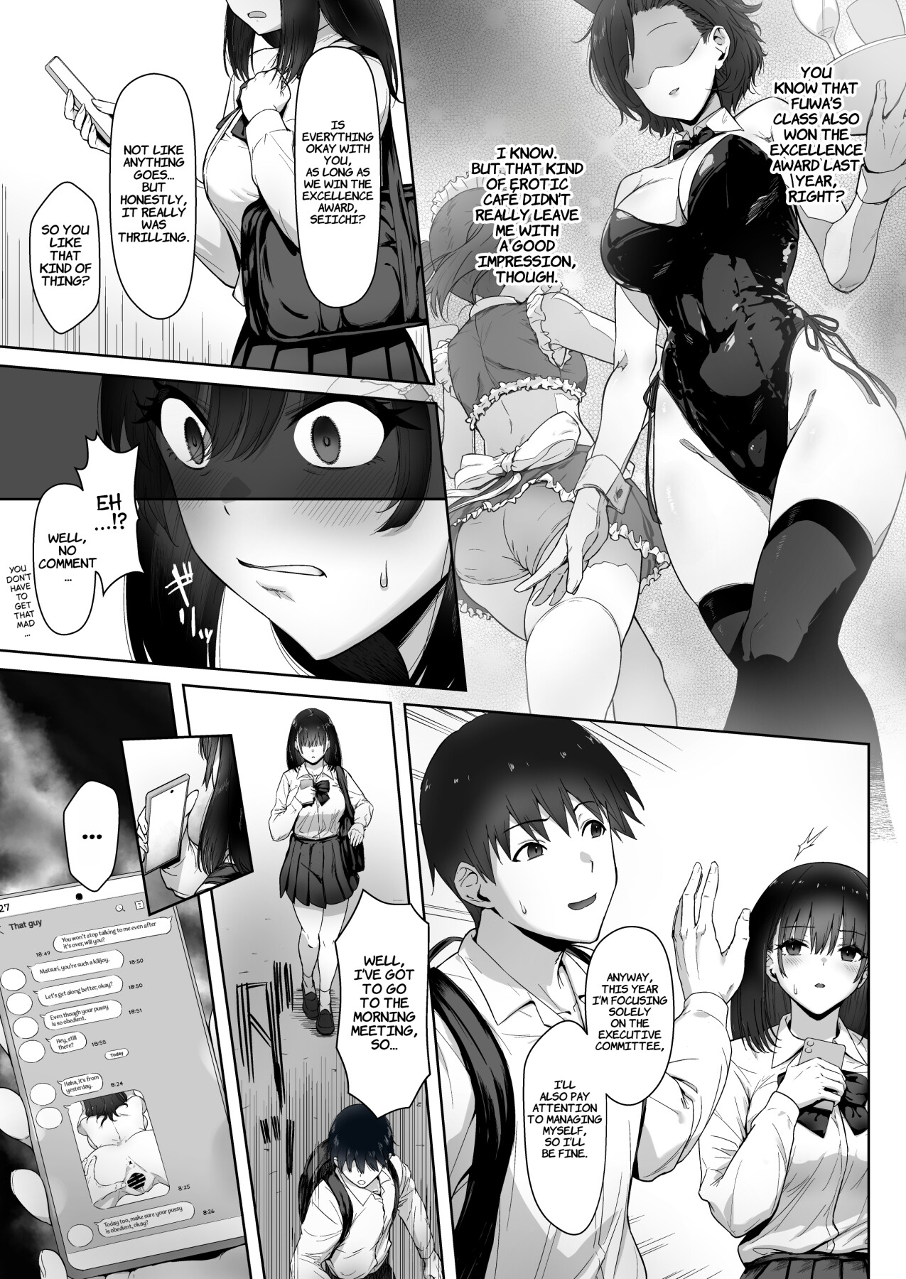 Hentai Manga Comic-After the Festival ~The School Festival Jinx Ends Up Bringing Her and Him Together Instead of Me~-Chapter 1-4